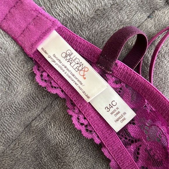 Gilligan & O’Malley Lace Bra 32C - Picture 4 of 4